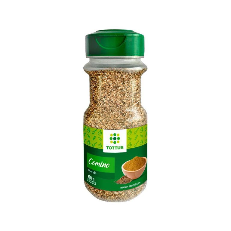 Comino Molido Tottus Empaque 60 g