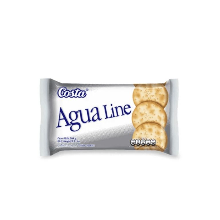 Galleta Agua Line Costa Sixpack 252 g
