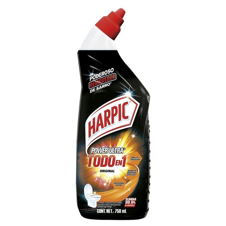 Limpiador de Inodoro Harpic Power Ultra Original Envase 750 mL