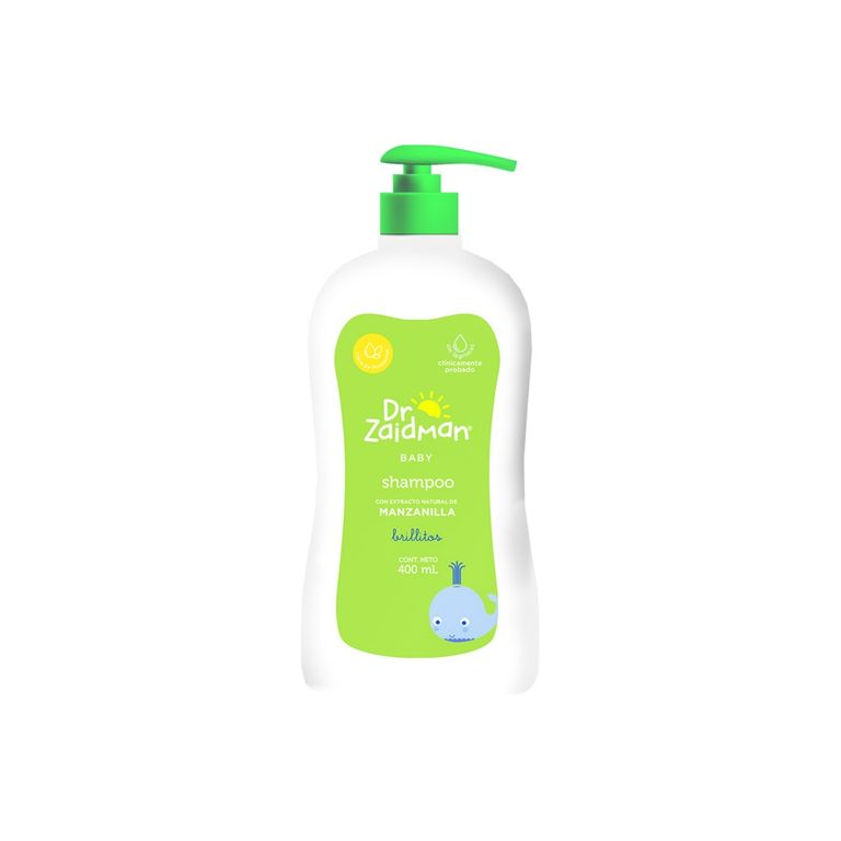 Shampoo Baby Brillitos Manzanilla Dr Zaidman Botella 400 mL