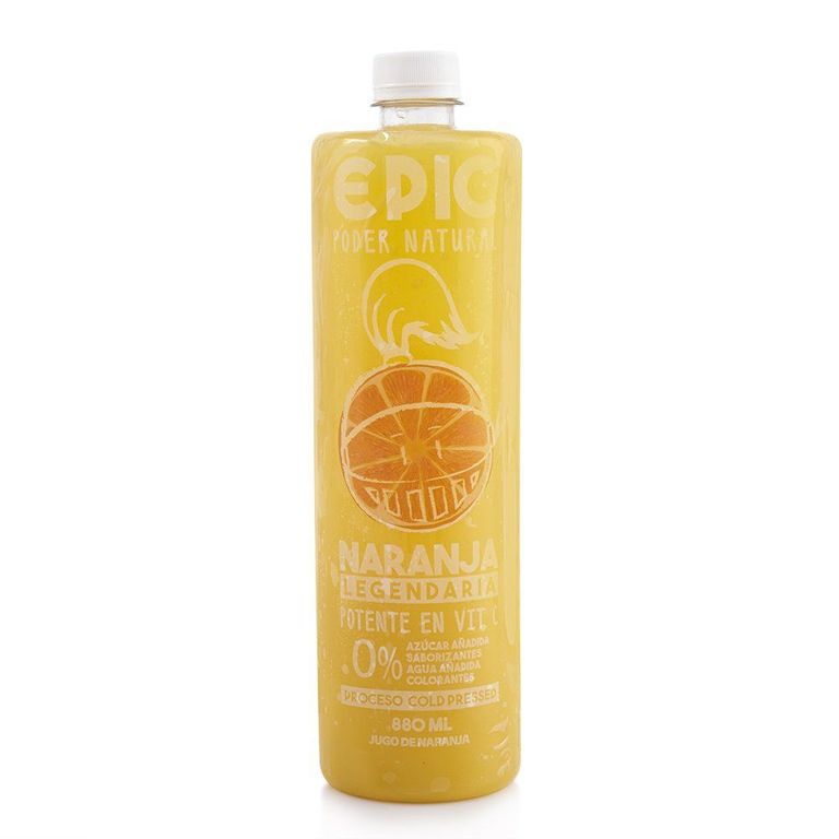 Jugo De Naranja Epic 880 mL