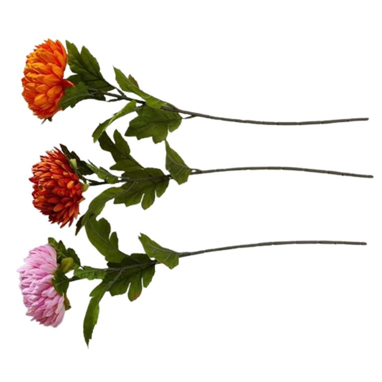 Flor Artificial Crisantemo  57 Mc