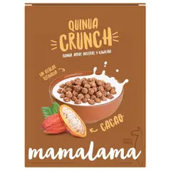 MAMALAMA - Cereal Quinua Crunch Mamalama Cacao Caja 240 g