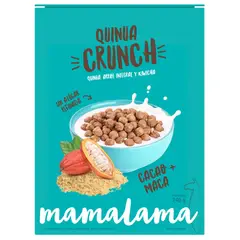 MAMALAMA - Cereal Quinua Crunch Mamalama Cacao y Maca Caja 240 g