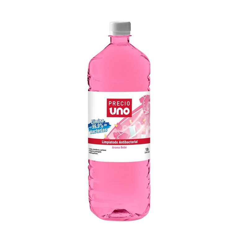 Limpiatodo Antibacterial Precio Uno Bebé Botella 1.8 L