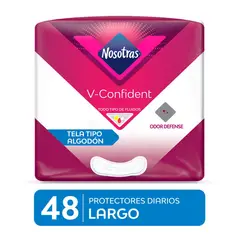 NOSOTRAS - Protectores Diarios Nosotras V-Confident Largo 48 Unidades