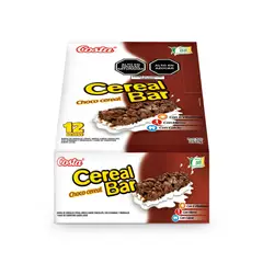 COSTA - Barras de Cereal Costa Cereal Bar Chocolate Caja 12 Und