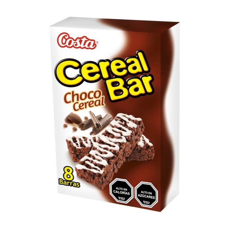 Barras de Cereal Costa Cereal Bar Chocolate Caja 8 Und