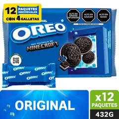 OREO - Galletas Oreo Regular Pack 12 Und