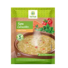 TOTTUS - Sopa de Caracolitos Tottus Empaque 76 g