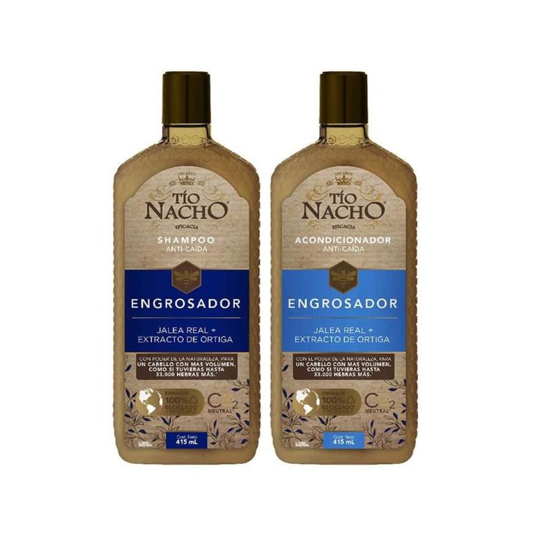 Pack Tio Nacho Engrosador Shampoo + Acondicionador