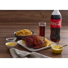 TOTTUS - Pollo Rostizado Domo + Papas + Coca Cola Sin Azúcar 1.5 L