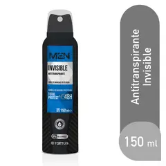 TOTTUS - Antitranspirante Hombre Invisible Envase 150 mL
