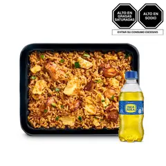 TOTTUS - Arroz Chaufa Con Pollo + Inca Kola 300 mL