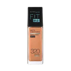 MAYBELLINE - Base Fit Me Matte Pore 125 Natural Tan Envase 30 mL