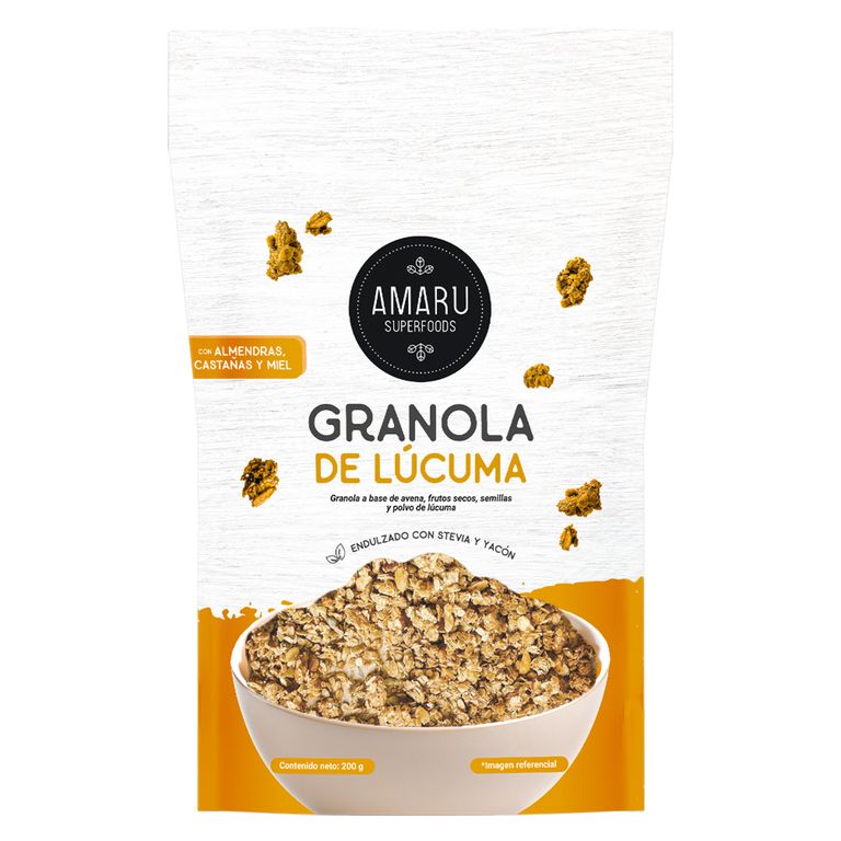 Granola de Lúcuma Amaru Superfoods Doypack 200 g