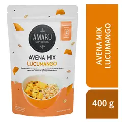 AMARU SUPERFOODS - Avena Mix Amaru Superfoods Lucumango Empaque 400 g