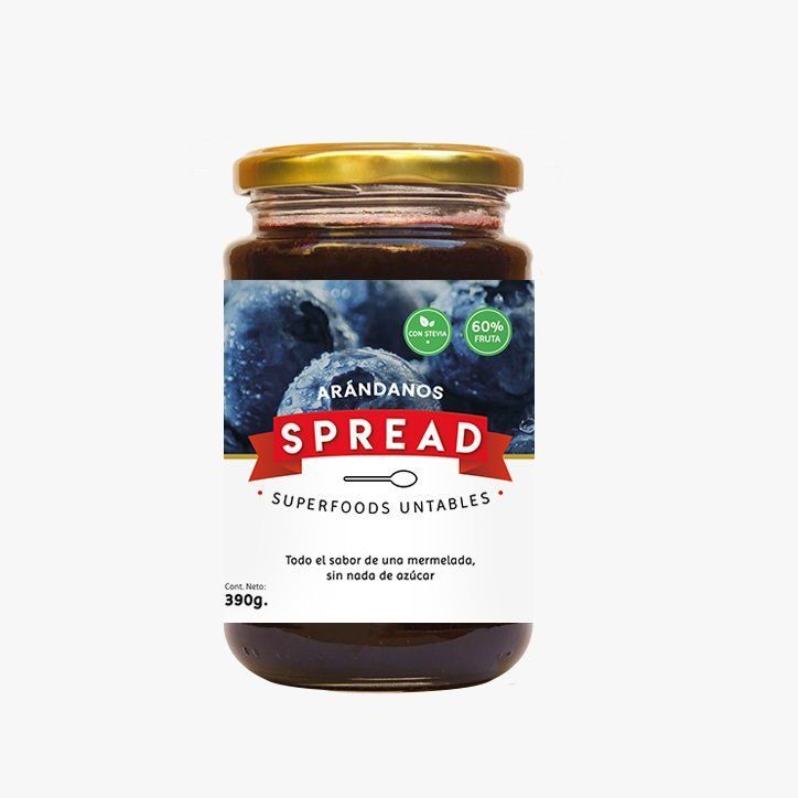 Mermelada de Arándano Spread Envase 390 g