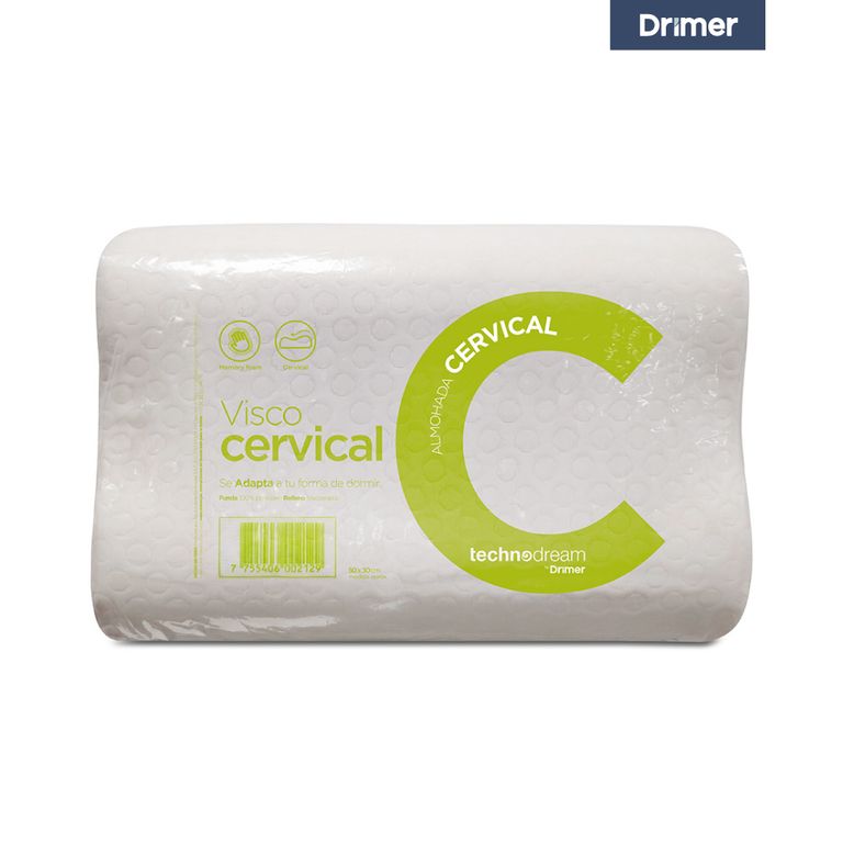 Almohada visco Caño 49x30 Cm