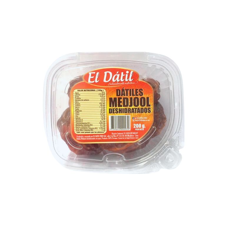 Dátiles Medjool Deshidratados El Datil