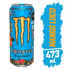 MONSTER - Bebida Energizante Mango Loco 473 mL