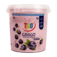 TIGO - Yogurt Griego Arándano Chia 1 kg