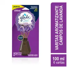 GLADE - Varitas Aromáticas Lavanda Pack 6 Und Envase 100 mL