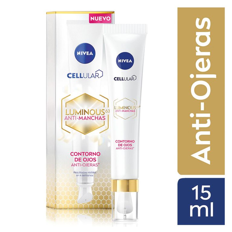 Contorno de Ojos Nivea Luminous Antimanchas Envase 15 mL