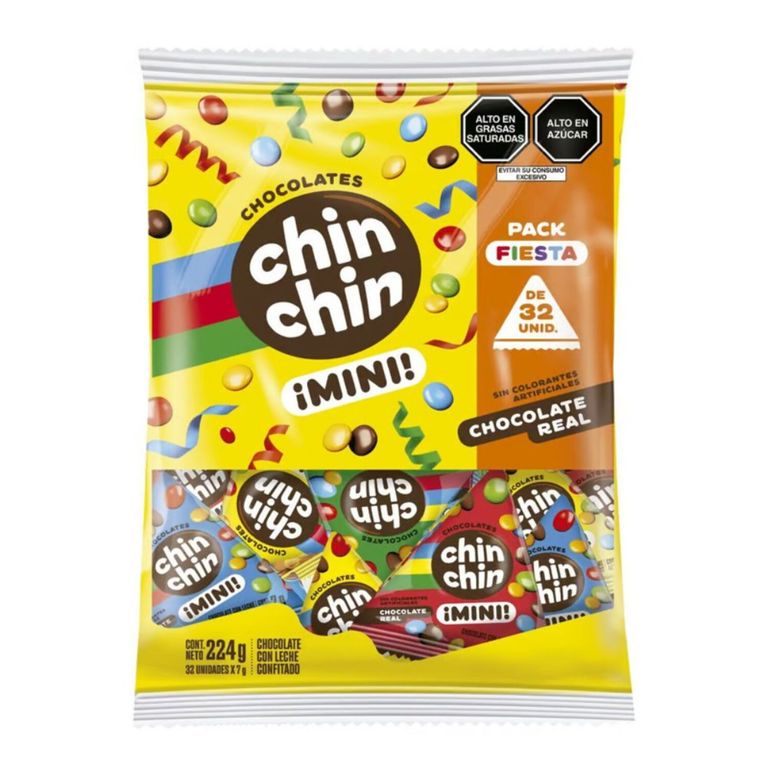Chocolate Chin Chin Mini Bolsa 32 Und