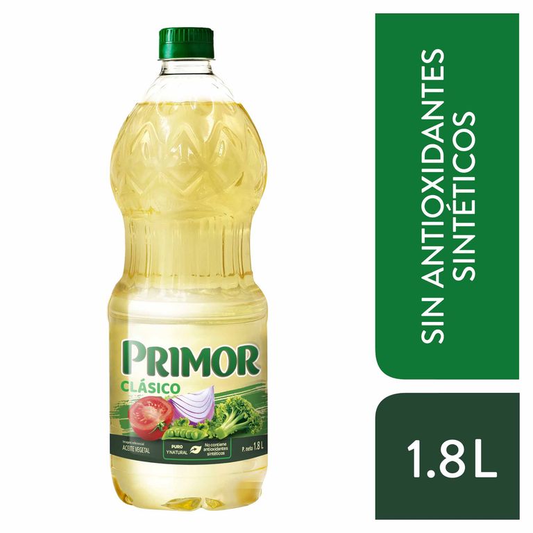 Aceite Vegetal Primor Clásico Botella 1.8 L
