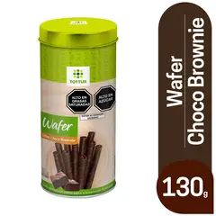TOTTUS - Barquillo Wafer Roll Brownie 130 gr