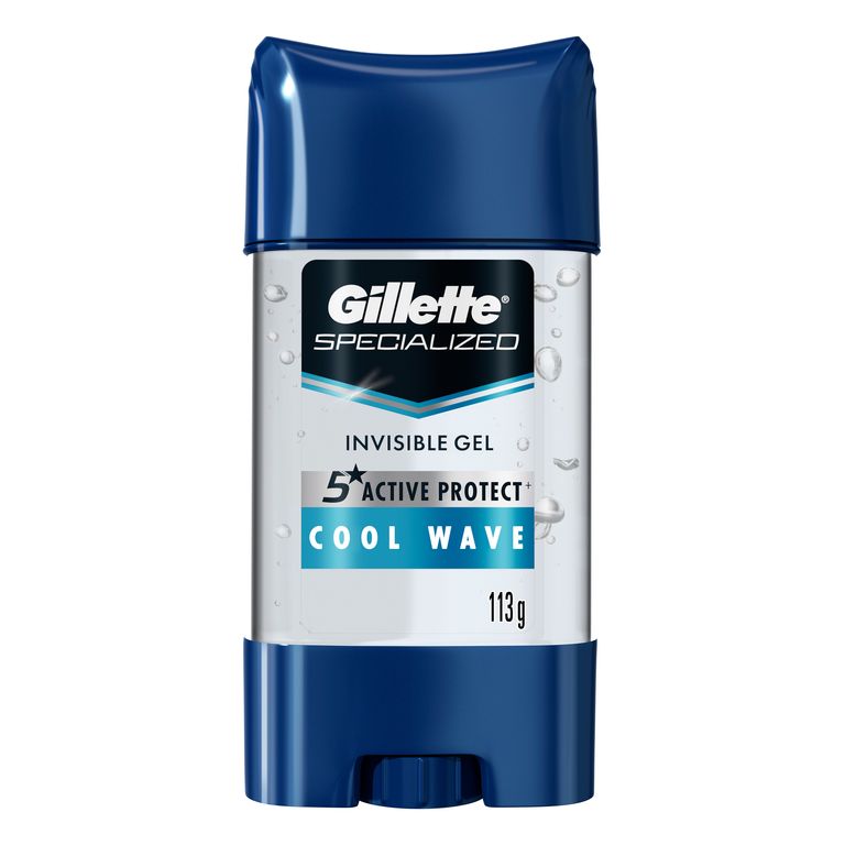 Antitranspirante en Gel Gillette Clear Gel Cool Wave Envase 113 g