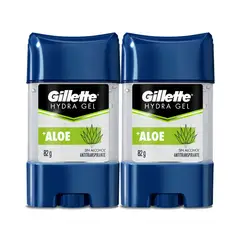 GILLETTE - Antitranspirante en Gel Gillette Hydra Aloe Empaque 2 Und