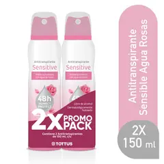 TOTTUS - Packx2 Antitrans Muj Sens Ag Ros 150mL
