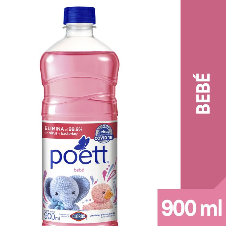 Limpiador Poett Bebé Botella 900 mL