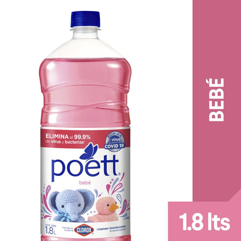 Limpiador Poett Bebé Botella 1.8 L