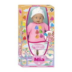 LOKO TOYS - Muñeca 43 cm Aprende Inglés