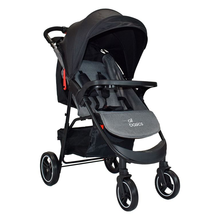 Coche Paseador Deluxe Gris