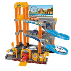 INFANTY TOYS - Garaje 3 Pisos con Elevador y 3 Carros