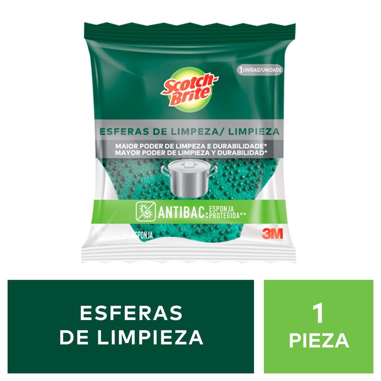 Esponja Scotch Brite Esferas de Limpieza