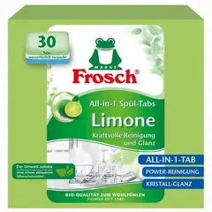 FROSCH - Pastillas Para Lavavajilla Aroma Limon Caja 26 Und