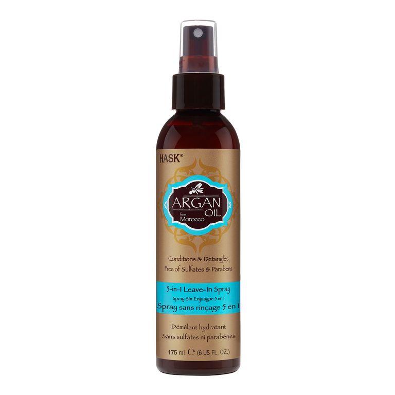 Spray Sin Enjuague 5 en 1 Hask Argan Envase 175 mL