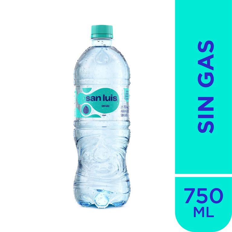 Agua San Luis Sin Gas Botella 750 mL