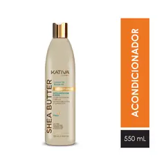 KATIVA - Acondicionador Shea Butter Coconut Marula Botella 550 mL