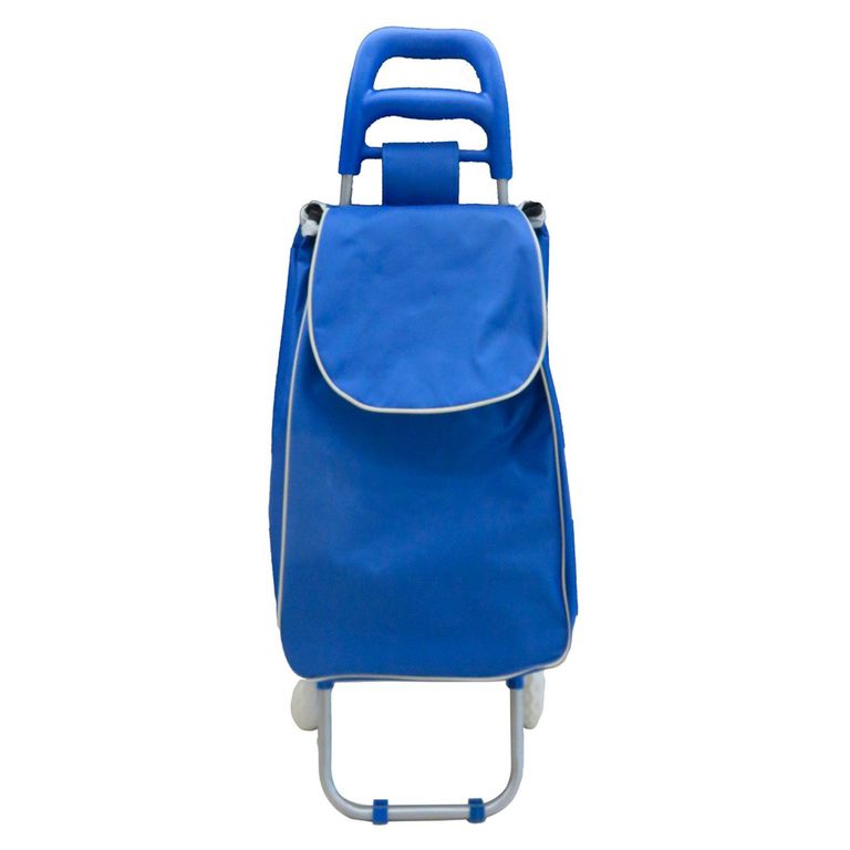 Carrito de Mercado Tottus Azulino
