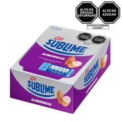 SUBLIME - Chocolate Almendras Con Leche 50g