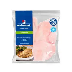 SAN FERNANDO - Filete De Pechuga De Pollo Corte Mariposa Congelado