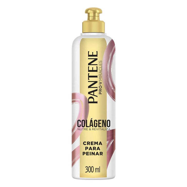 Crema para Peinar Pantene Colágeno Botella 300 mL