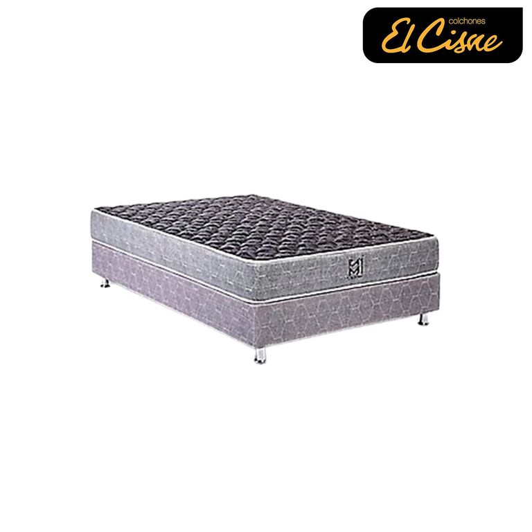 JGO DE CAMA RAYMI BY CISNE BLACK 1.5PLZ