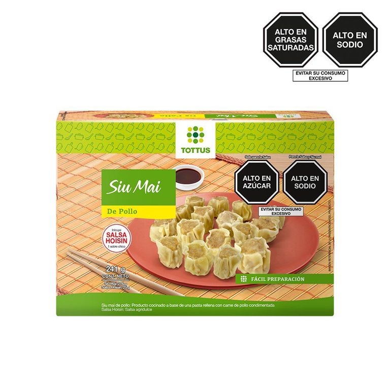 Siu Mai de Pollo Tottus Caja 12 Und